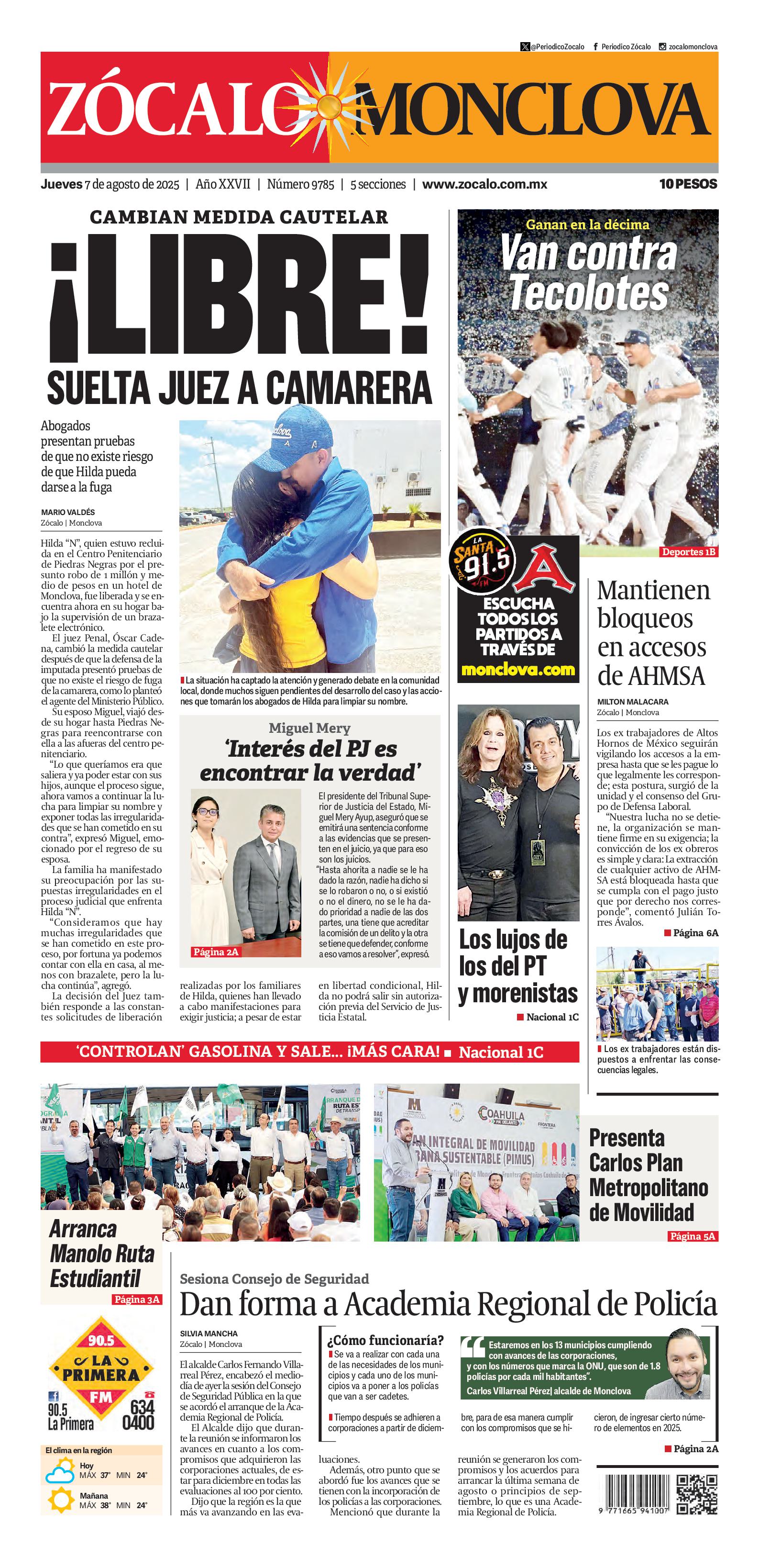 Monclova edición impresa