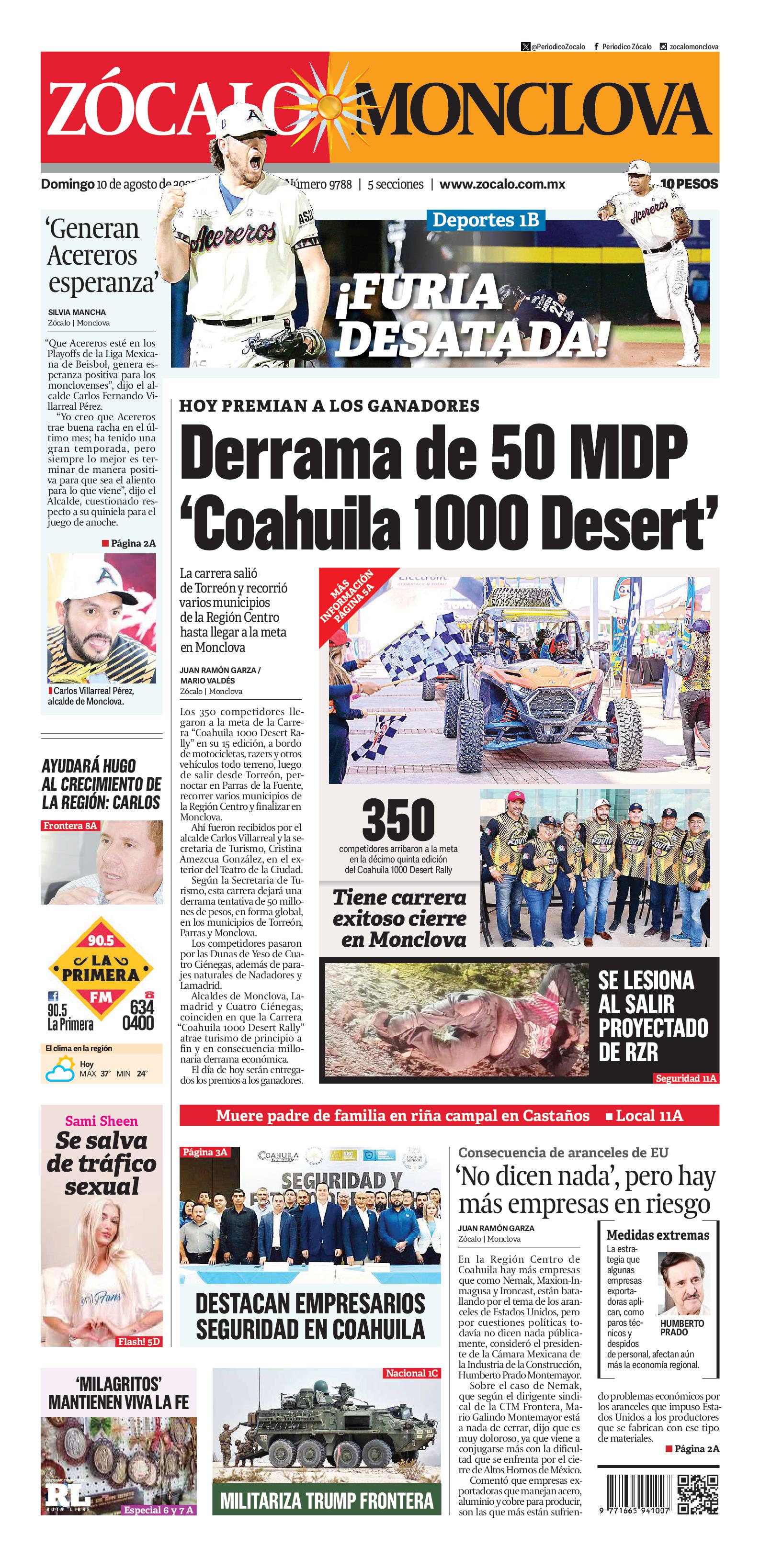 Monclova edición impresa