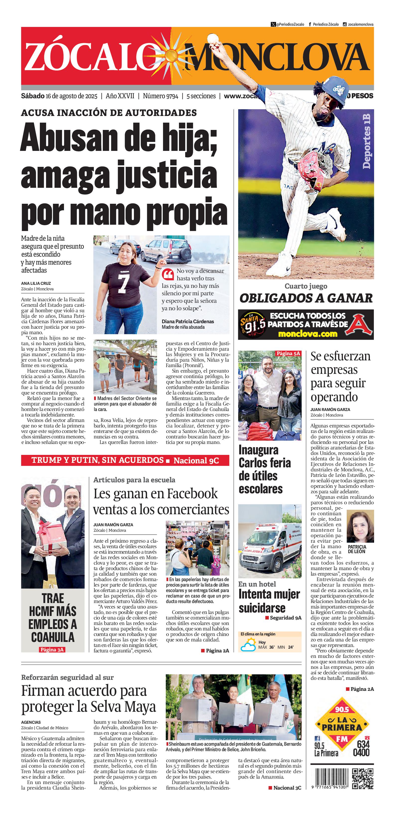 Monclova edición impresa