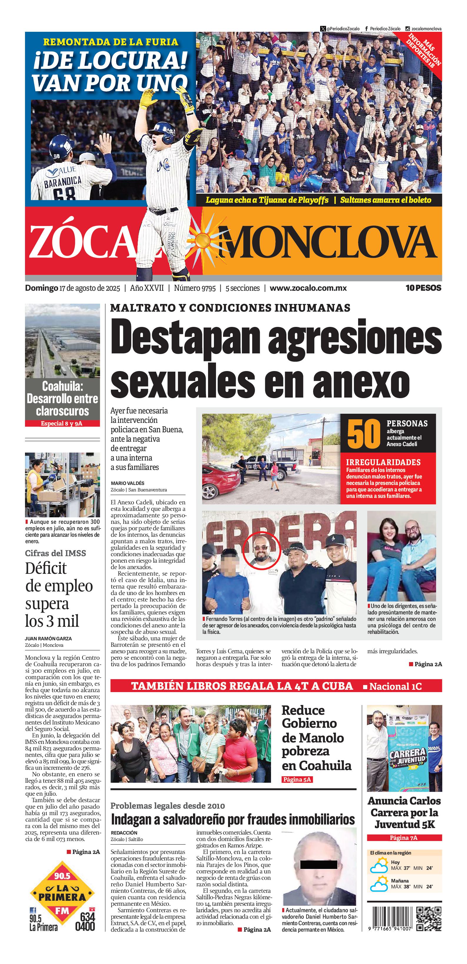 Monclova edición impresa