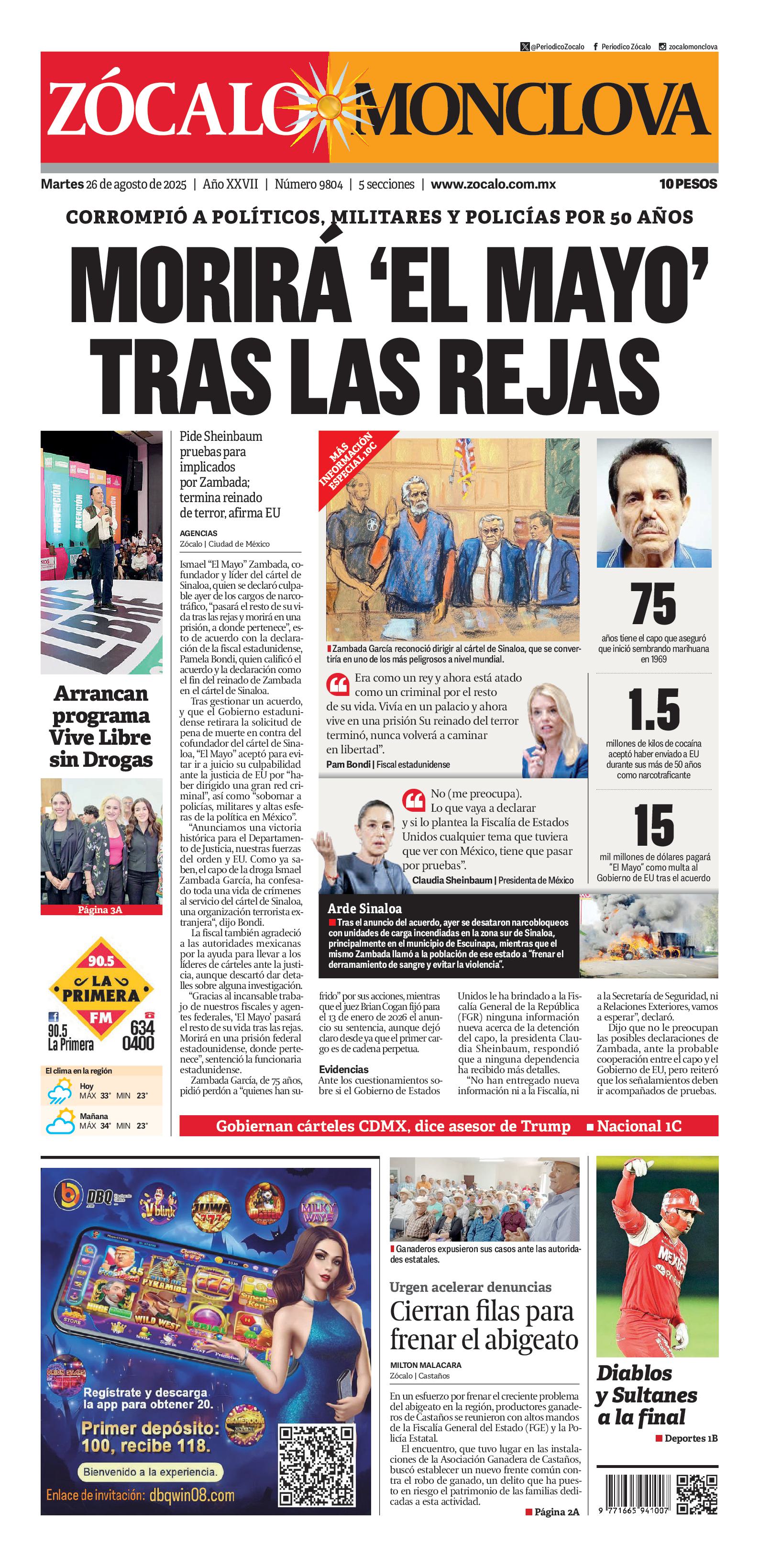 Monclova edición impresa