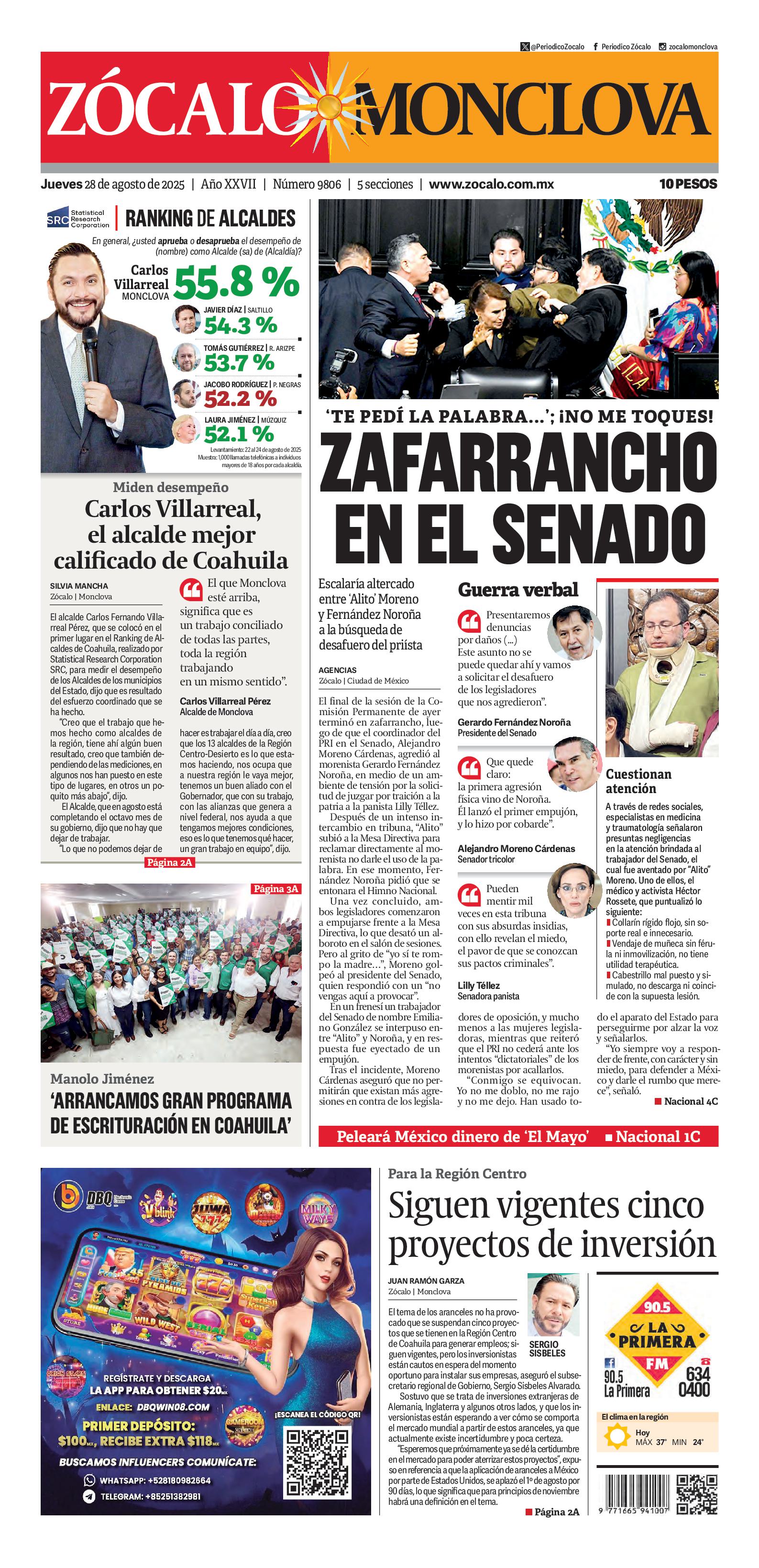 Monclova edición impresa