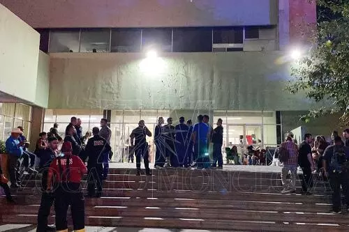 A las 2:50 de la mañana, alrededor de 90 pacientes, familiares y personal de la Clínica 7 del Instituto Mexicano del Seguro Social (IMSS) fueron eva