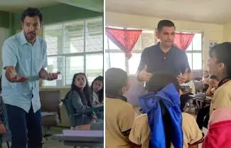  Maestro que inspiró a Derbez en película obtuvo puesto como director, pero Secretaría de Educación lo puso en 'zona caliente' de Tamaulipas