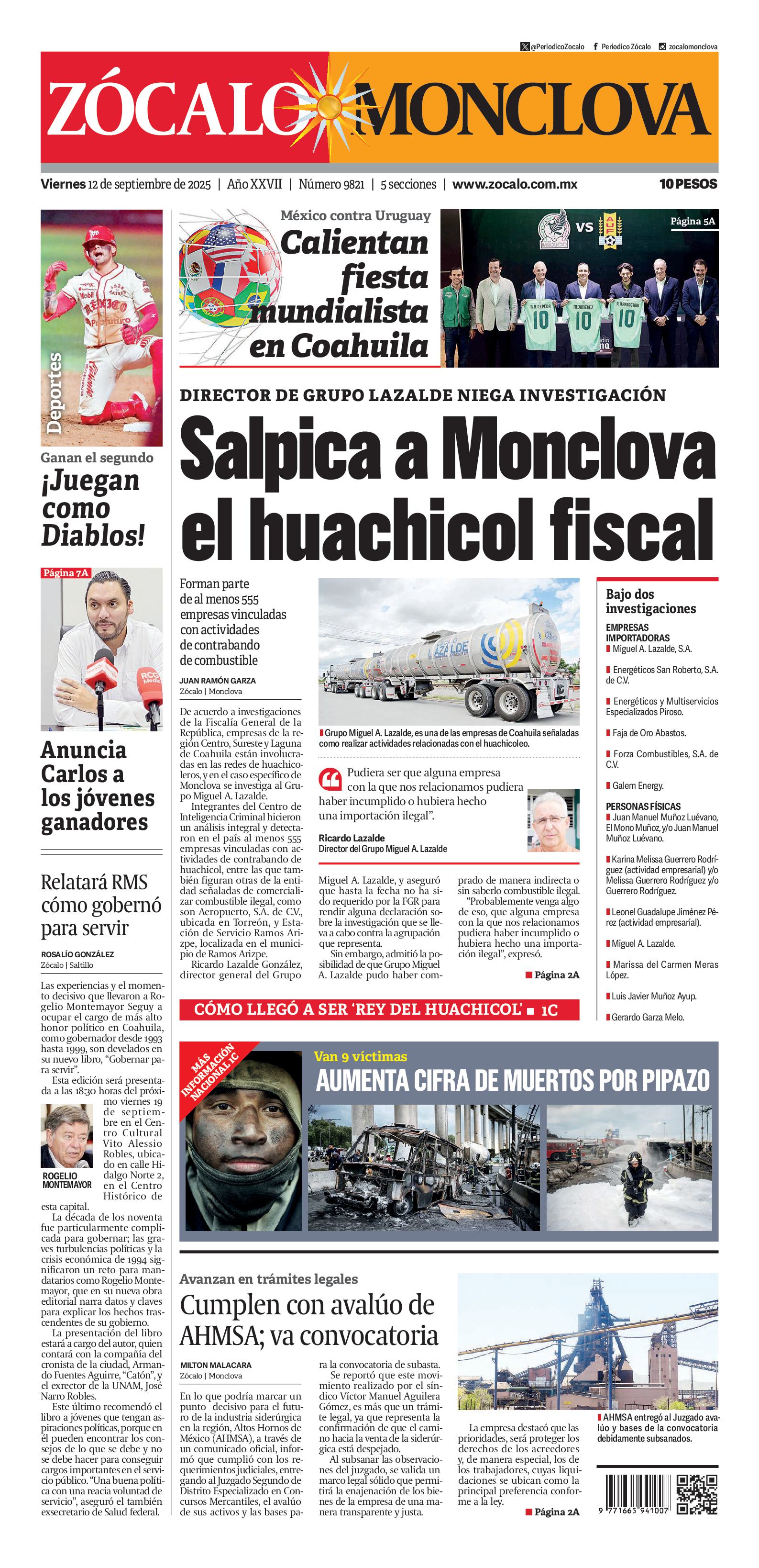 Monclova edición impresa