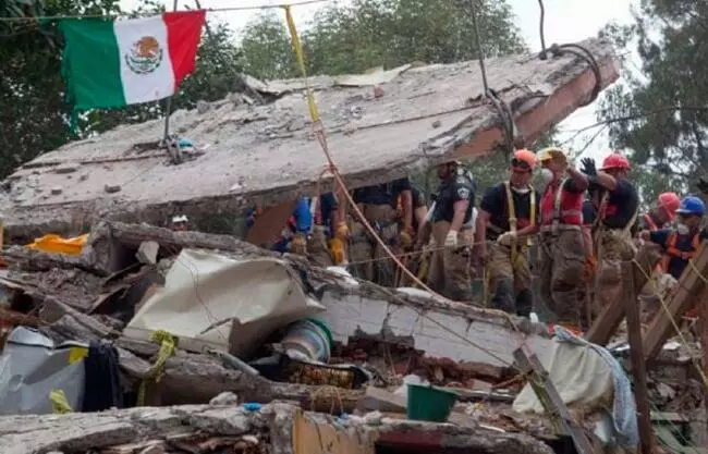 A ocho años del sismo de 2017 está inconclusa la reconstrucción en la CDMX