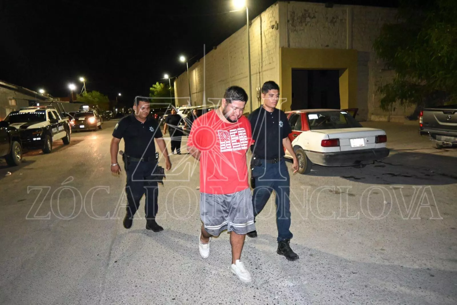 Braulio fue arrestado por las autoridades y consignado ante el Ministerio Público