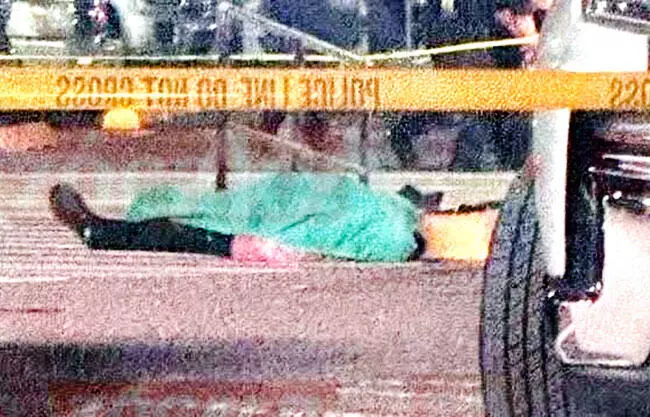 Tras el ataque, los cuerpos de los lesionados quedaron tirados dentro del casino Kickapoo.