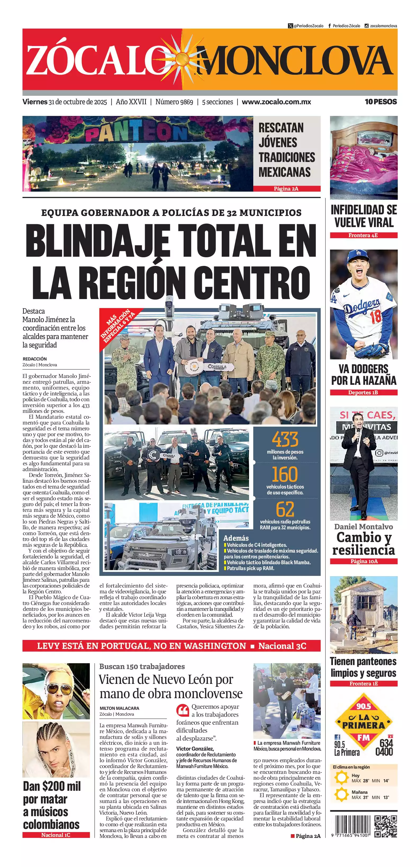 Monclova edición impresa