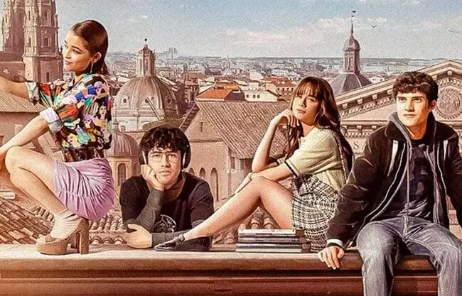 La nueva serie española se adentra en la vida universitaria con humor negro y drama generacional.