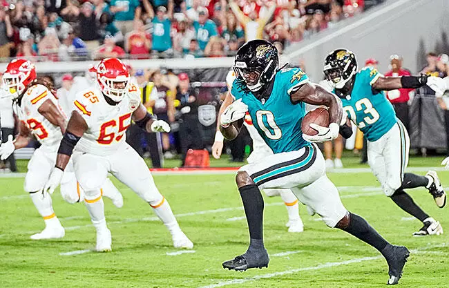 Los Jaguars, con este triunfo en casa, pusieron su marca en 4-1, mientras de los Chiefs están 2-3
