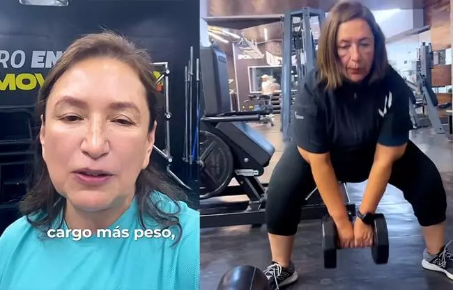 Gálvez no solo se alejó de los reflectores políticos, sino que se reinventó como una “gymrat” disciplinada.