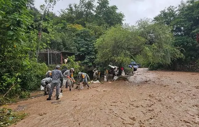 Las intensas lluvias en cinco estados del País han dejado al menos 37 personas muertas, confirmó la Coordinación de Protección Civil.
