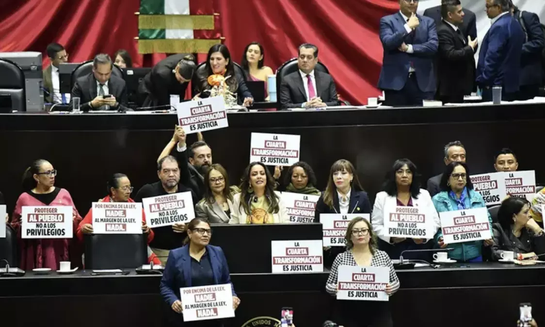La Cámara de Diputados aprobó en lo general el dictamen que reforma la Ley de Amparo, reglamentaria de los artículos 103 y 107 de la Constitución