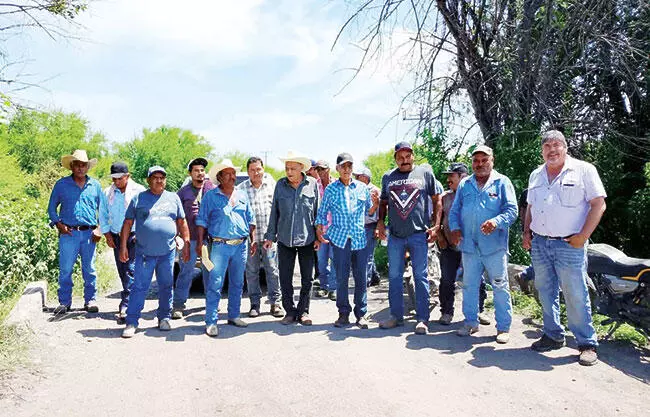 Luego de 92 días de protesta, campesinos del ejido Santa María retiraron el bloqueo que mantenían en el acceso principal