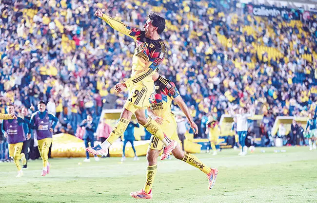 El equipo de Coapa, vino de atrás para llevarse el triunfo, con gol de Ramón Juárez cerca del final del partido 