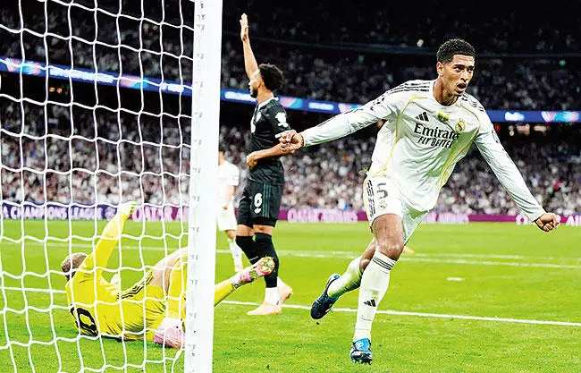 Jude Bellingham marcó el gol con el que el Real Madrid mantiene la marcha perfecta
