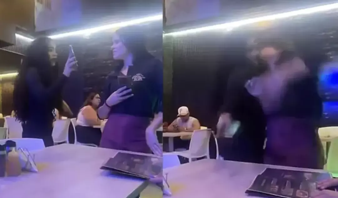 Un video captado en un restaurante de Valledupar, Colombia, se volvió tendencia en redes sociales