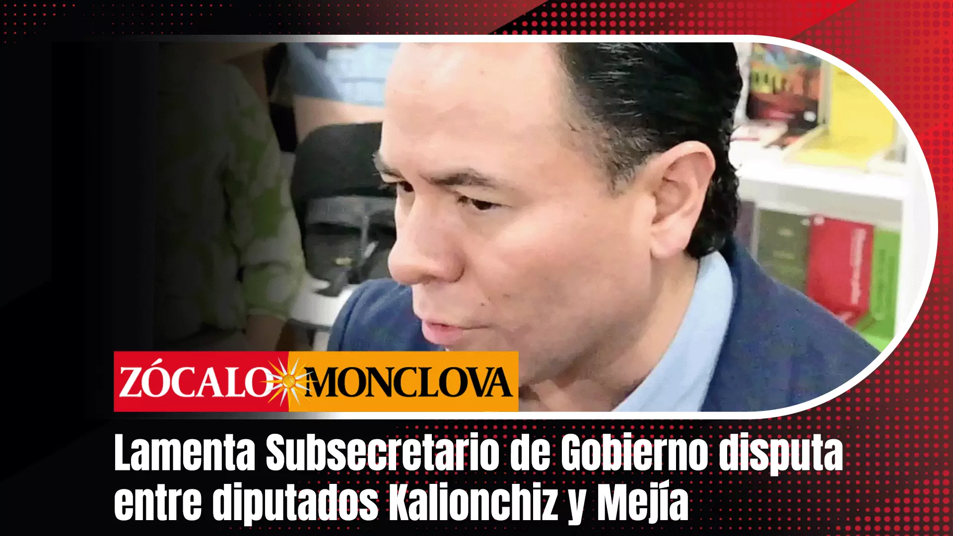 El funcionario hizo un llamado a los legisladores federales a dejar de lado la confrontación y retomar el camino del diálogo y el entendimiento