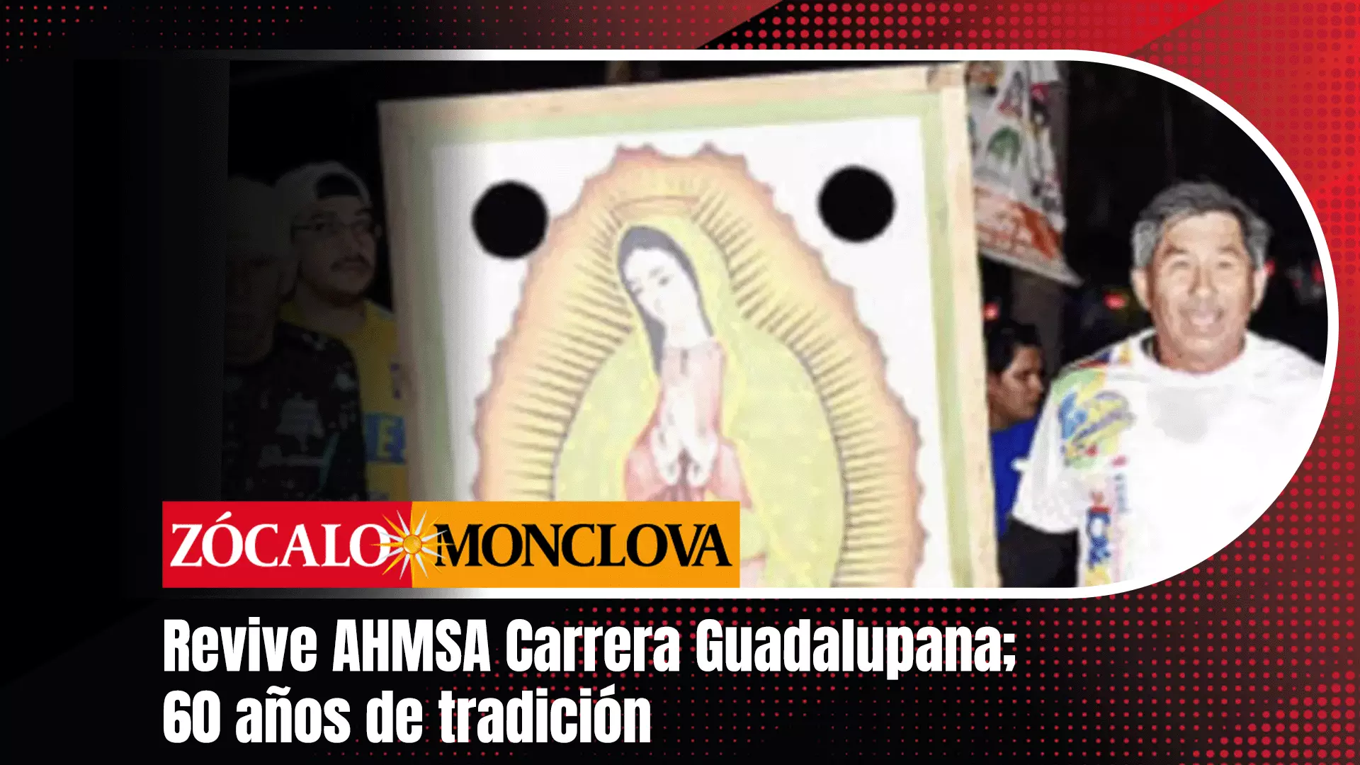 Altos Hornos de México (AHMSA) dio su aval institucional en el rescate y realización de la tradicional Carrera Guadalupana, un evento deportivo con 