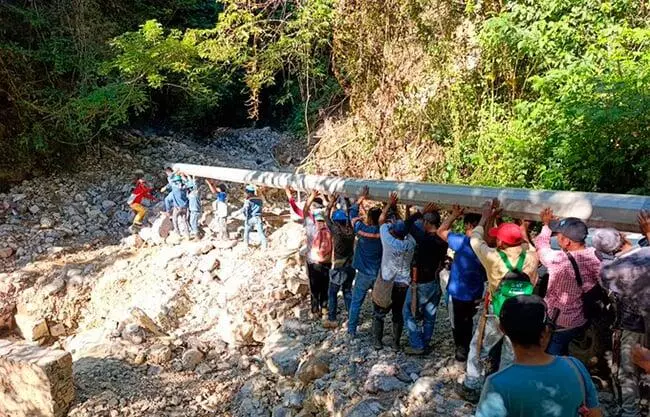 La CFE señaló que los trabajos de reparación se realizaron en tiempo récord gracias al esfuerzo conjunto de su personal técnico