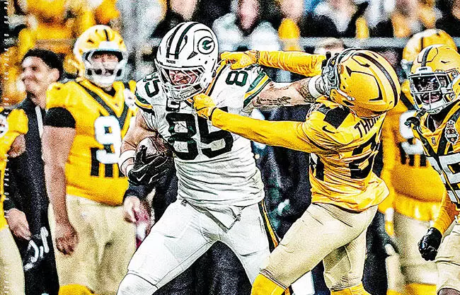 Los Green Bay Packers (5-1-1) fueron las aguafiestas de Aaron Rodgers y los Pittsburgh Steelers (4-3)