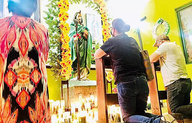 La alcaldesa de Frontera, Sara Irma Pérez, anunció que todo está listo para conmemorar este martes 28 de octubre a San Judas Tadeo.