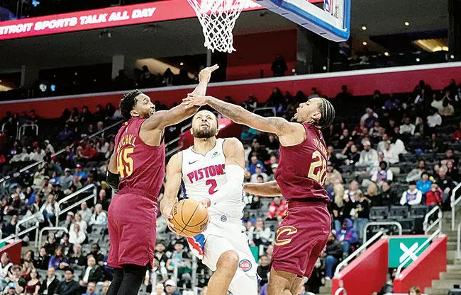 Los Cavaliers de Cleveland vencieron 116-95 a los Pistons de Detroit
