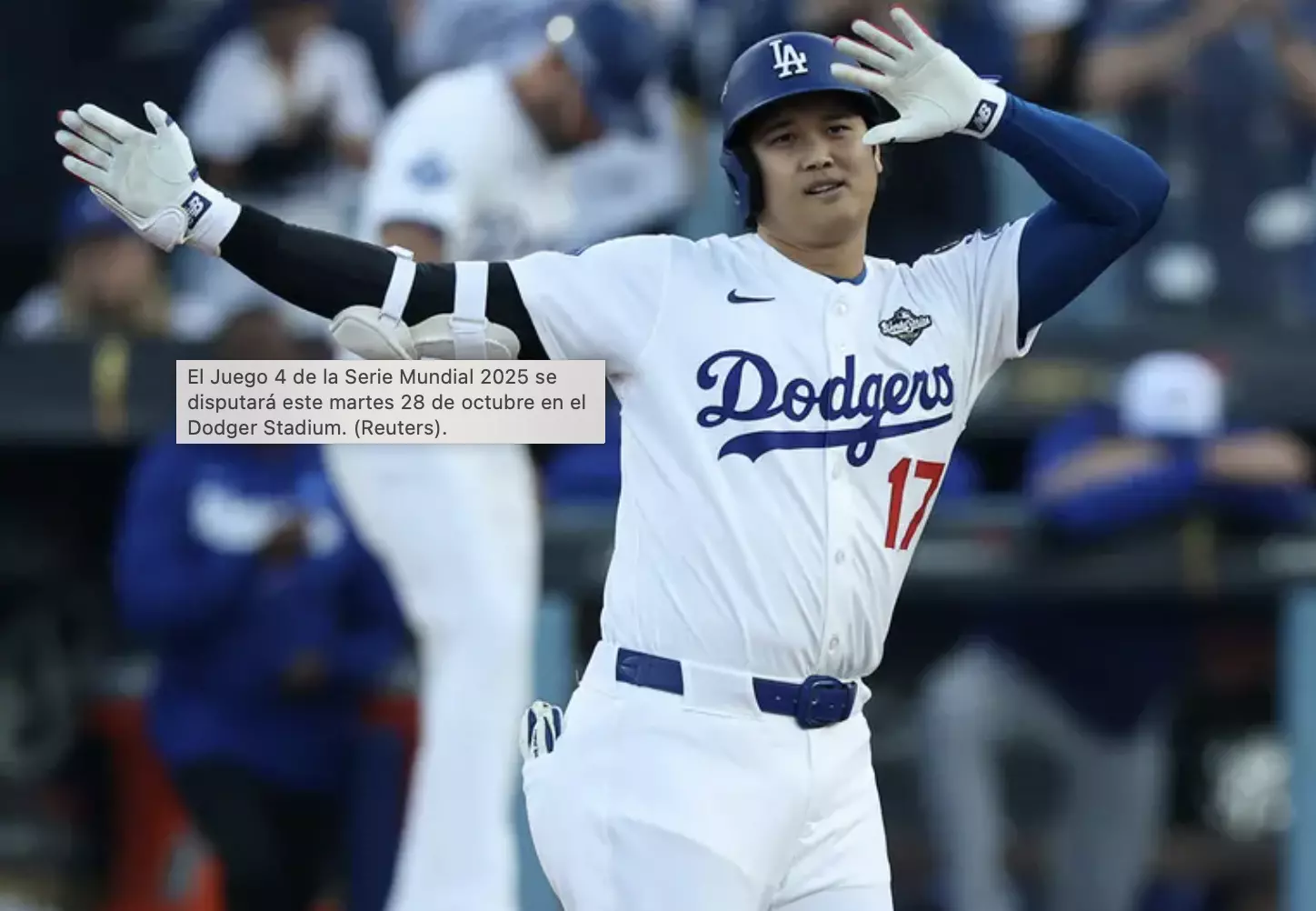 Igualando el juego de Serie Mundial con más innings en la historia, Dodgers venció 6-5 a Toronto y toma ventaja por primera vez en el Clásico de Ot