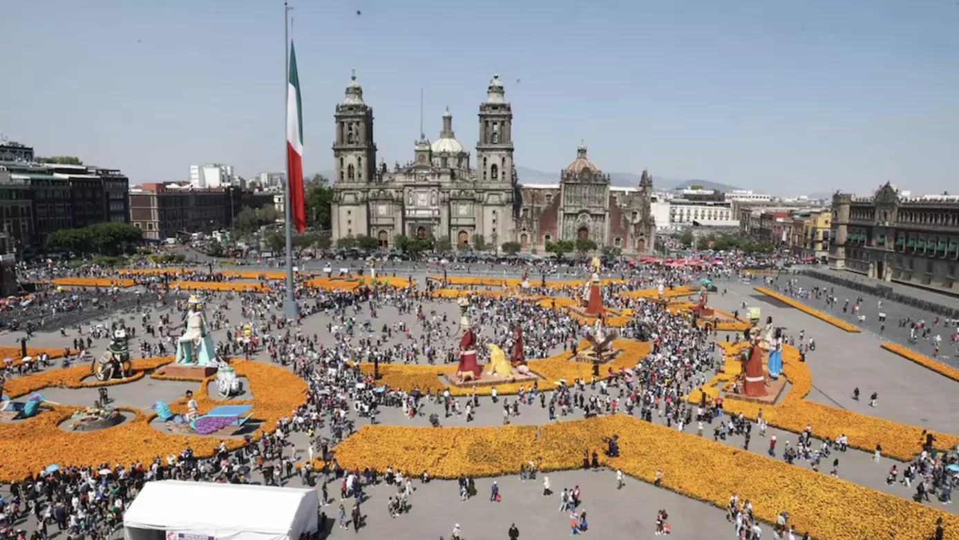 Clara Brugada, jefa de Gobierno de la Ciudad de México, invitó a la población de la capital del país a visitar este espacio como parte de las cele