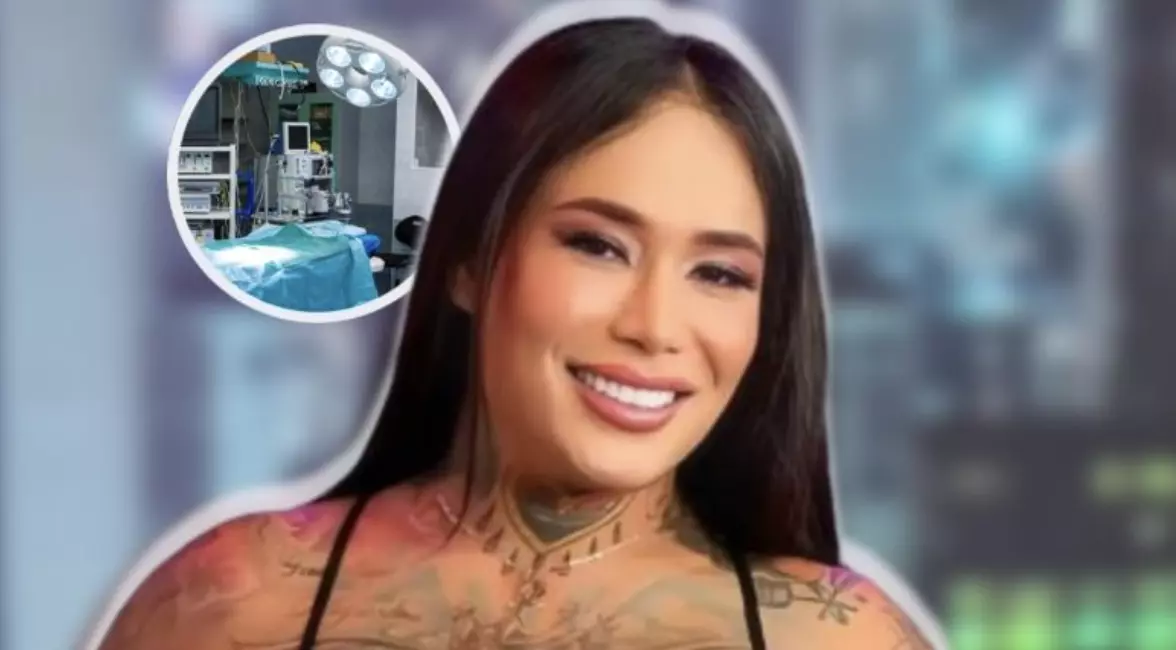 La influencer reveló que le fue detectado un absceso en uno de sus glúteos que con los días afectó aún más su salud