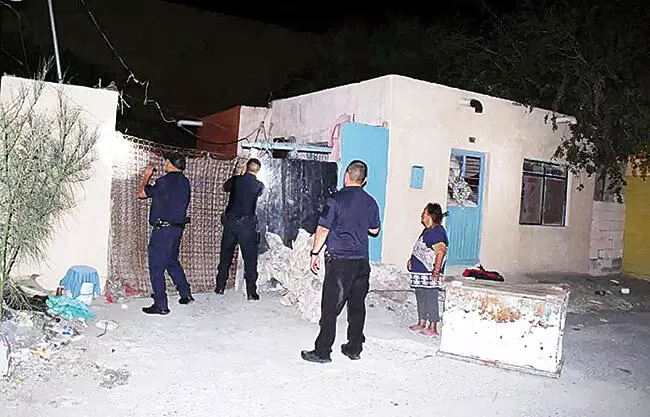 Una escena de terror vivió una mujer durante la madrugada.