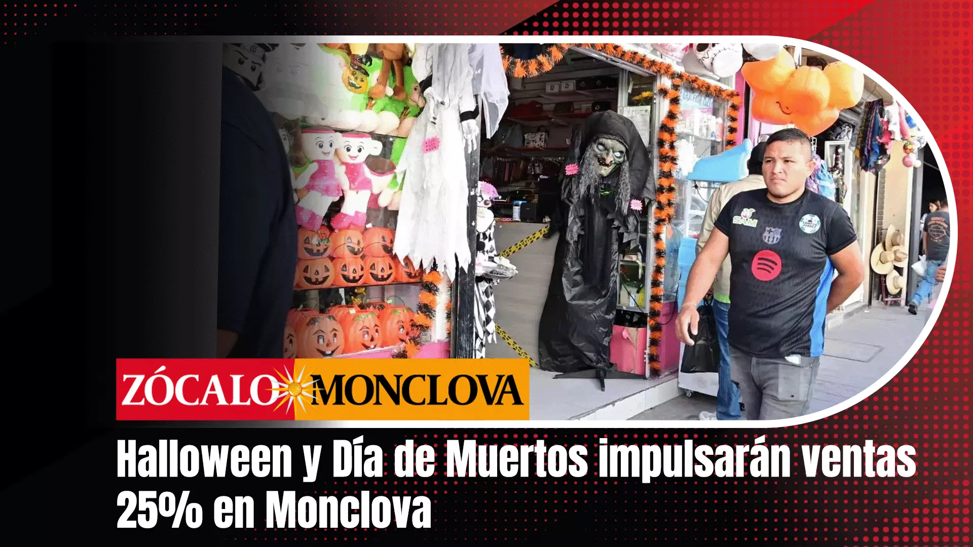 Añadió que hay una serie de negocios que incrementas sus ventas por la también llamada Noche de Brujas.