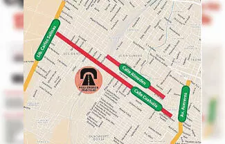 La inversión total, que incluye el paso inferior y alumbrado, supera los 170 millones de pesos