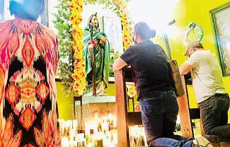 La alcaldesa de Frontera, Sara Irma Pérez, anunció que todo está listo para conmemorar este martes 28 de octubre a San Judas Tadeo.