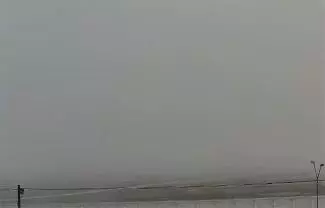 El fenómeno meteorológico obligó a espaciar las maniobras aéreas por motivos de seguridad