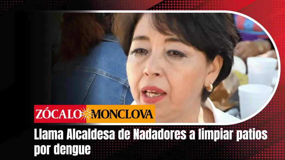 La alcaldesa María Alejandra Huerta pidió el apoyo de las familias para combatir el mosquito transmisor del dengue.