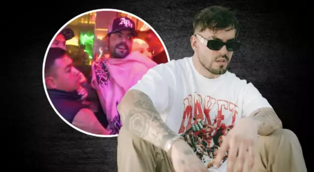 Shifu estaba en plena convivencia en el antro cuando de pronto reacciona su escolta