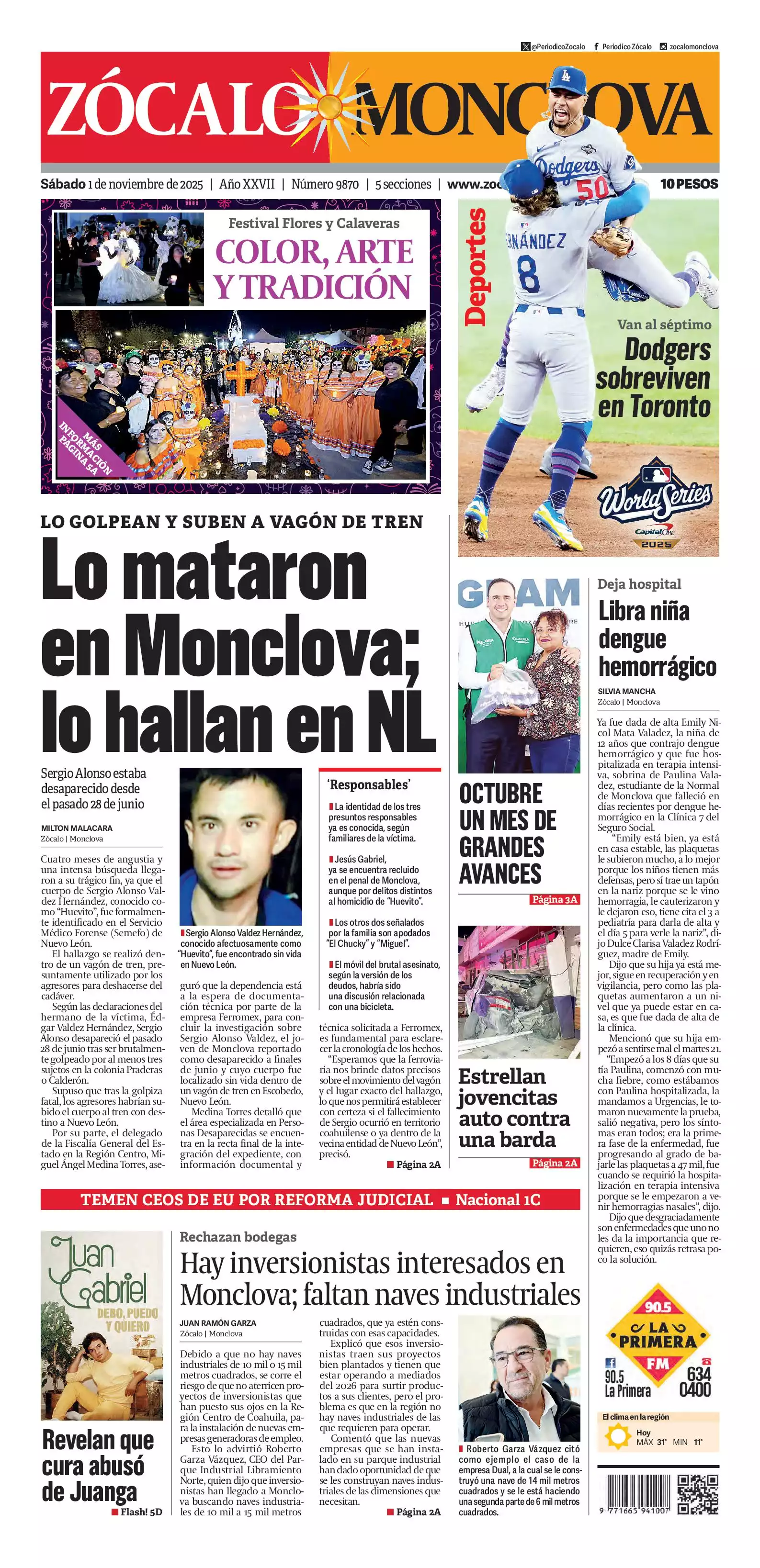 Monclova edición impresa