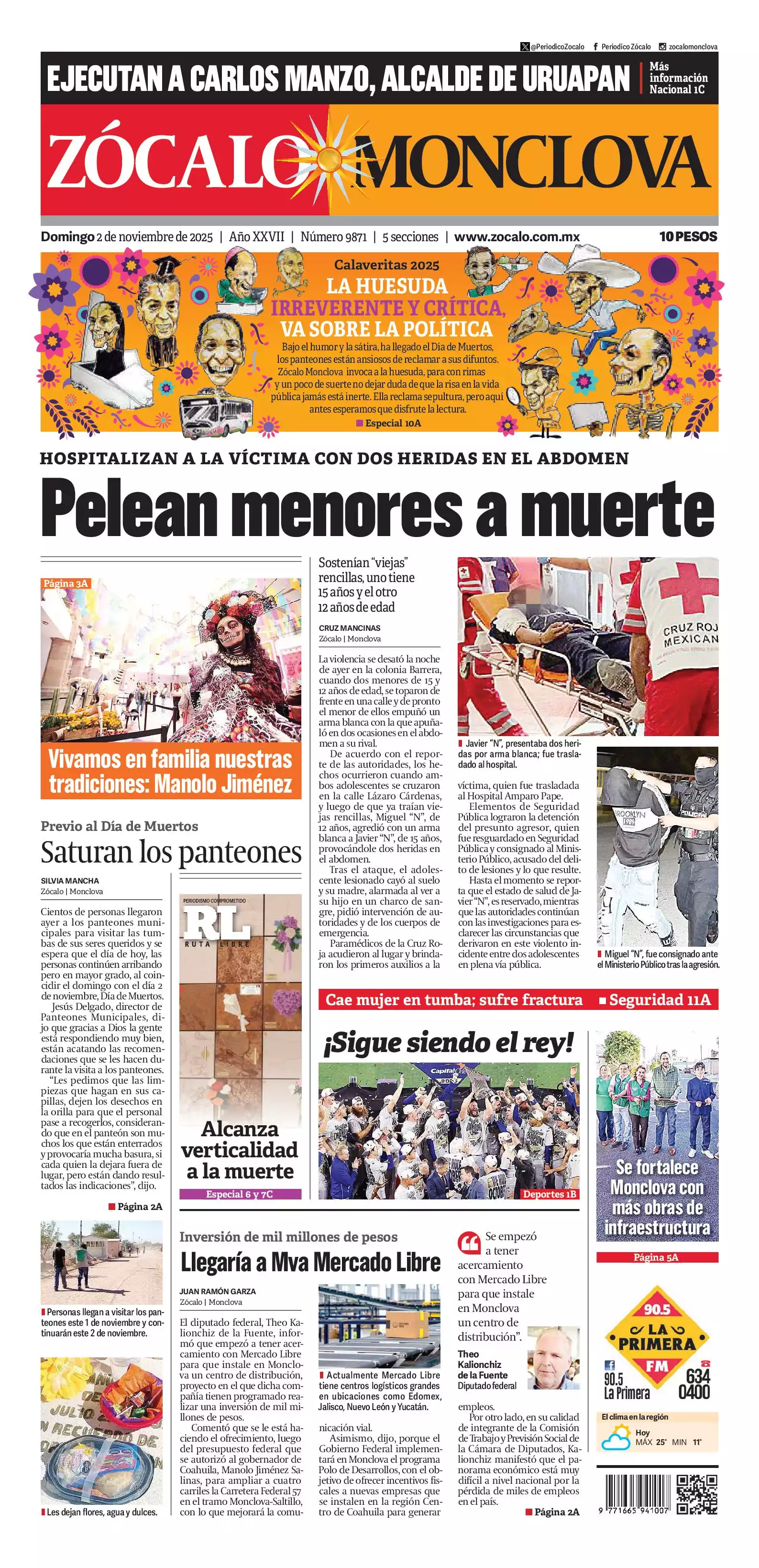 Monclova edición impresa