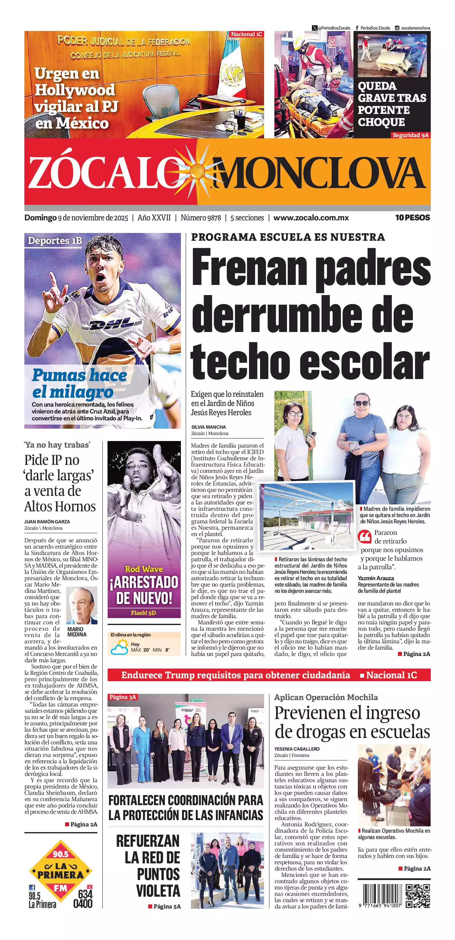 Monclova edición impresa