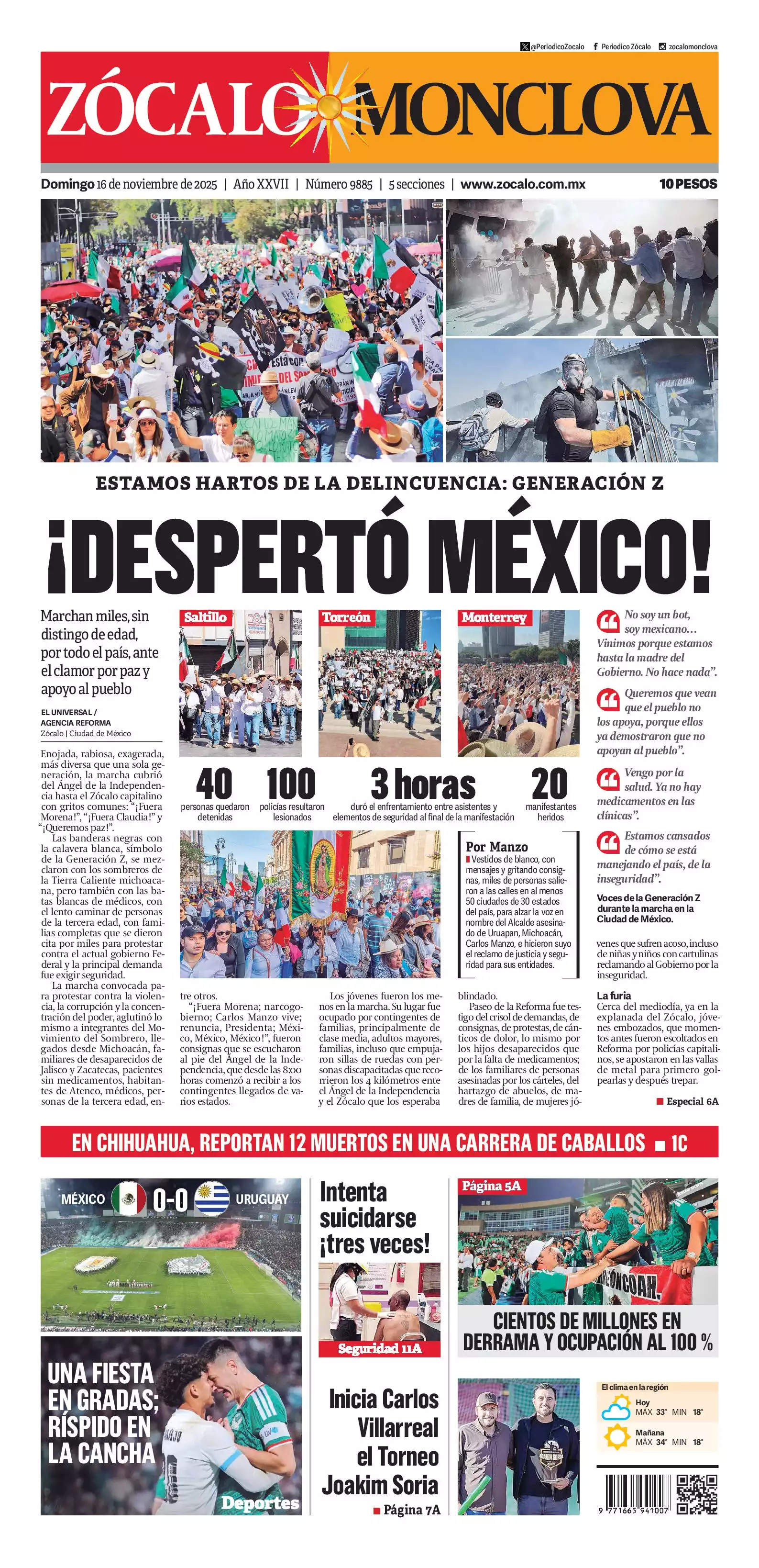 Monclova edición impresa