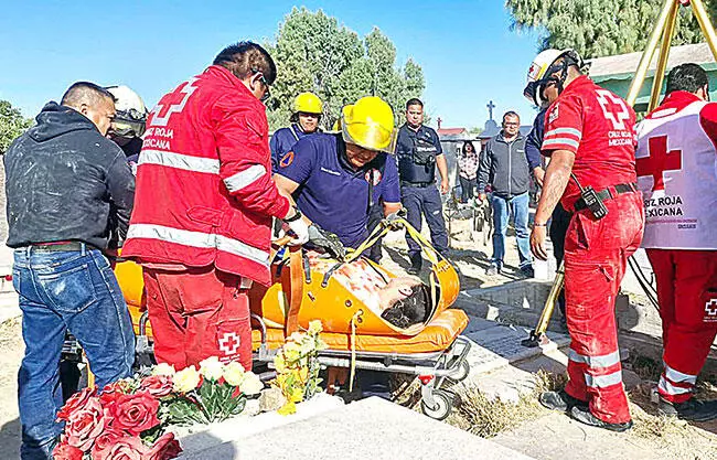 Virginia Garza Díaz fue auxiliada por Bomberos, PC y Cruz Roja