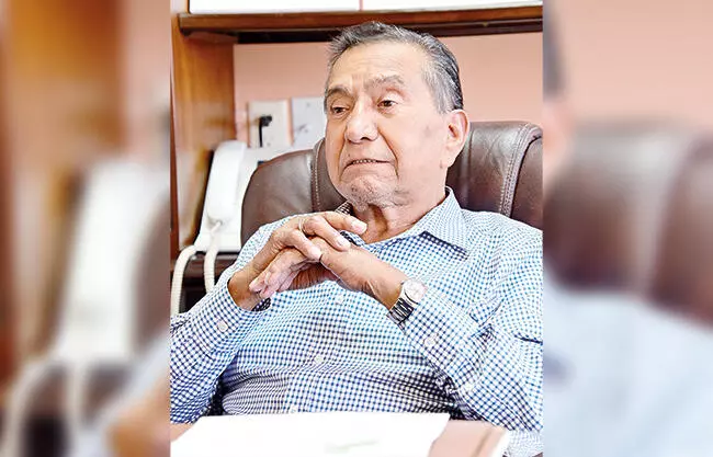 “No tengo a nadie”, dijo el dueño del Parque Industrial Frontera, Andrés Oyervides Ramírez, en relación de si inversionistas se le han acercad