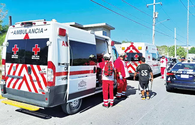También se ocasionaron severos daños materiales en el accidente