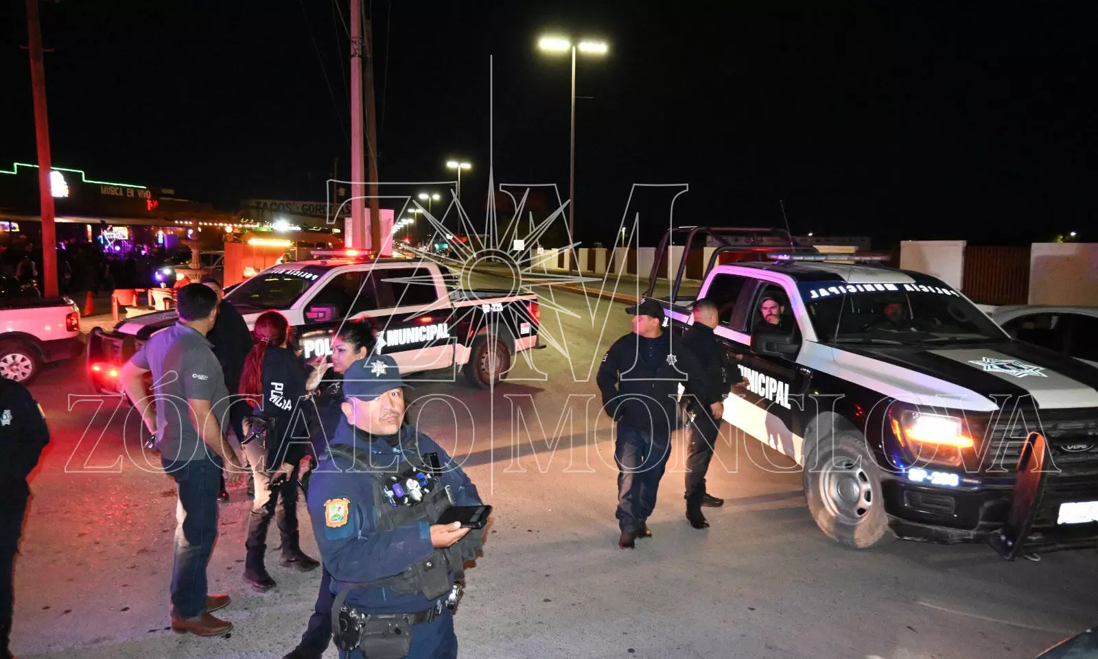 El hecho provocó una intensa movilización policial sobre el bulevar Ejército Mexicano, a la altura de la colonia Los Pinos, donde se registró la f