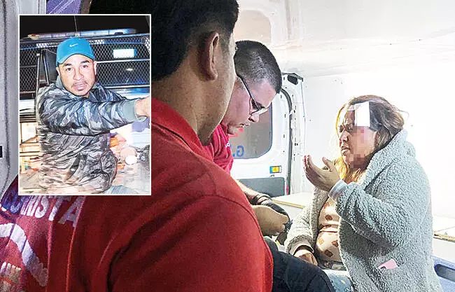 Policía se lleva al presunto responsable tras encontrarle un arma blanca en su ropa