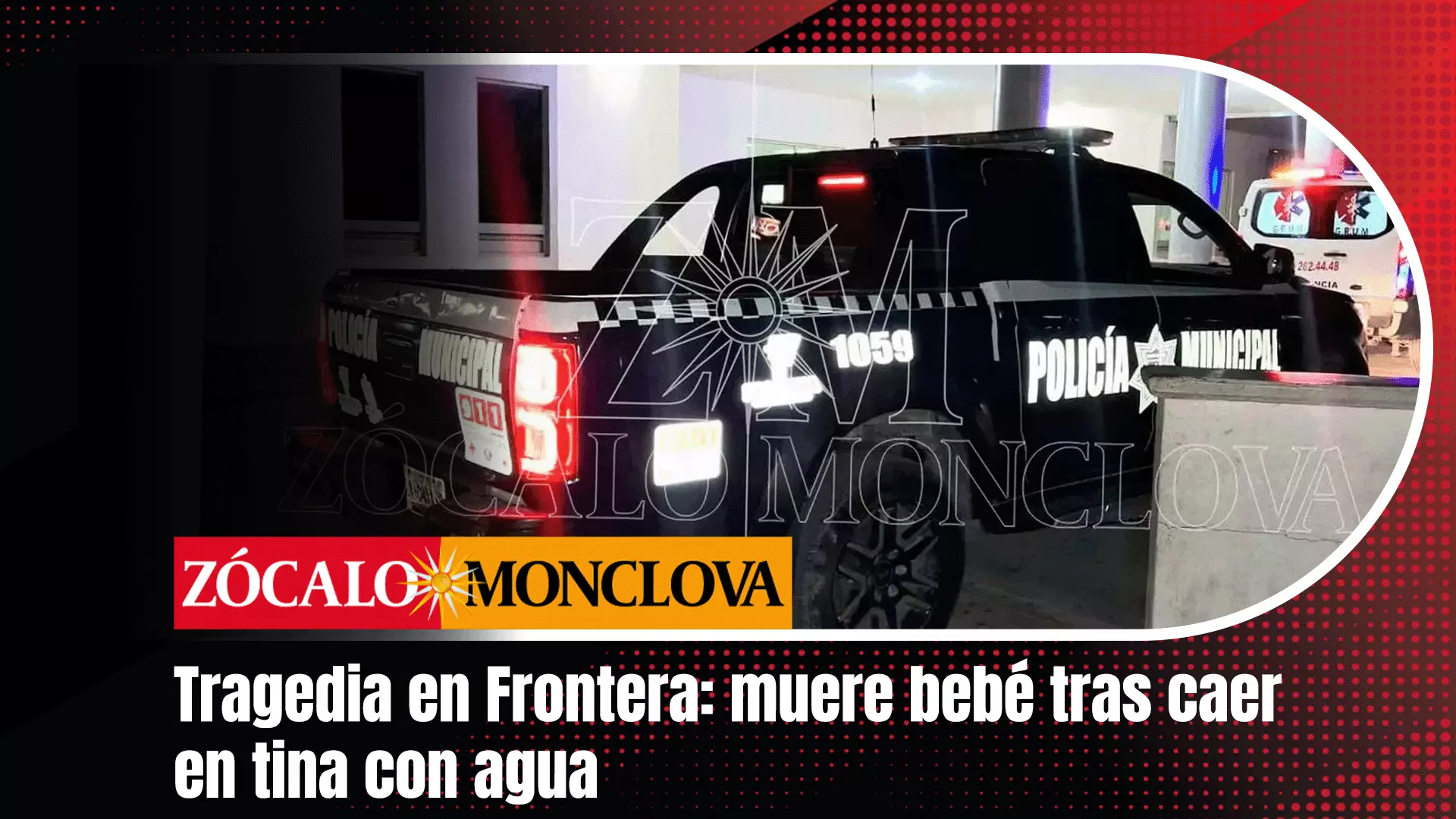 Por la gravedad de las lesiones, fue necesario su traslado al Hospital Amparo Pape de Benavides en Monclova, en donde, a pesar de los esfuerzos intens