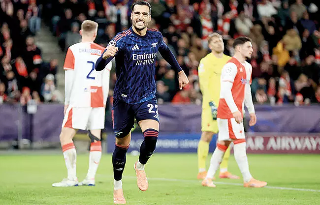 El cuadro de Londres encadenó su décima victoria consecutiva, su cuarto partido europeo sin recibir gol