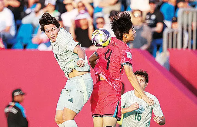 El cuadro mexicano debutó ante Corea del Sur quien se llevó el triunfo y los tres puntos